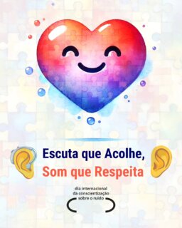 🎧 INAD Brasil 2025: Inclusão – Por uma sociedade que escuta e respeita! 🤝✨

Já pensou em como o som pode impactar cada pessoa de forma diferente? Para muitos, ruídos excessivos podem significar estresse, falta de concentração e até dor. Pensando nisso, o INAD Brasil 2025 convida você a refletir sobre acessibilidade sonora, inclusão e empatia, com o lema: ❤ “Escuta que Acolhe, Som que Respeita” 🦻👂.

🐾 Do barulho de fogos que afeta animais de estimação até o ambiente escolar 🏫 ou hospitalar que precisa de tranquilidade, é fundamental criarmos espaços onde todos possam se sentir seguros e acolhidos... até ambientes de lazer, em que ouvidos mais sensíveis podem sofrer. 😌 Cada pequena ação conta: reduzir ruídos desnecessários, ouvir o outro com atenção e respeitar as sensibilidades alheias são atitudes que transformam o mundo ao nosso redor.

⏰ No dia 30 de abril de 2025, das 14h15 às 14h16, participe do nosso minuto de silêncio – um ato simbólico que reforça a importância de promovermos ambientes mais tranquilos e inclusivos. Vamos juntos demonstrar respeito por quem é mais sensível ao som, pelas crianças, idosos, animais e todos que merecem ser ouvidos com empatia.

🌎 Queremos construir uma sociedade onde o som seja motivo de celebração, não de exclusão. Faça parte do INAD Brasil 2025 e ajude a espalhar essa mensagem de conscientização!

Compartilhe, comente e junte-se a nós na campanha por um mundo mais inclusivo! 🙏😊 #INADBrasil2025 #INAD #InclusãoSonora #EscutaQueAcolhe #SomQueRespeita #Acessibilidade #Empatia #MenosRuído #BemEstarParaTodos